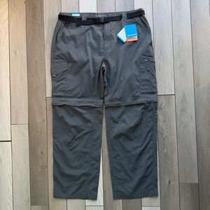 Columbia Men's Dark Gray Convertible Pants